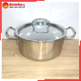 Nồi Inox 3 Đáy Sandwich 24cm Fivestar N24-SW