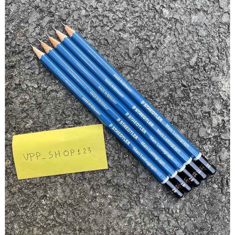 Hộp 12 chiếc bút Chì Đức Steadtler xanh 100 chính hãng ( 2B,HB )