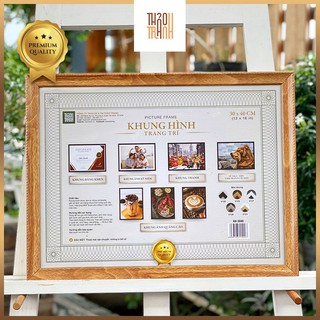 Khung Hình Treo Tường 30x40cm, Nhiều Màu - Khung Ảnh Bằng Khen, Khung Tranh Trang Trí - Nhựa Mica trong suốt, sang trọng