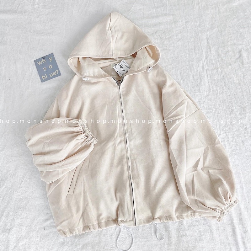 Áo khoác tăm da lộn tay bồng | BigBuy360 - bigbuy360.vn