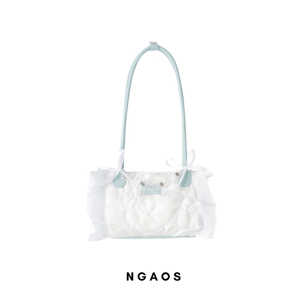 Túi xách NGAOS Sea Angel White - medium size