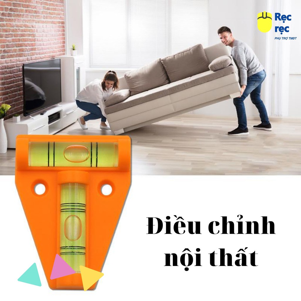 Thước thủy cân bằng hai đầu chữ T