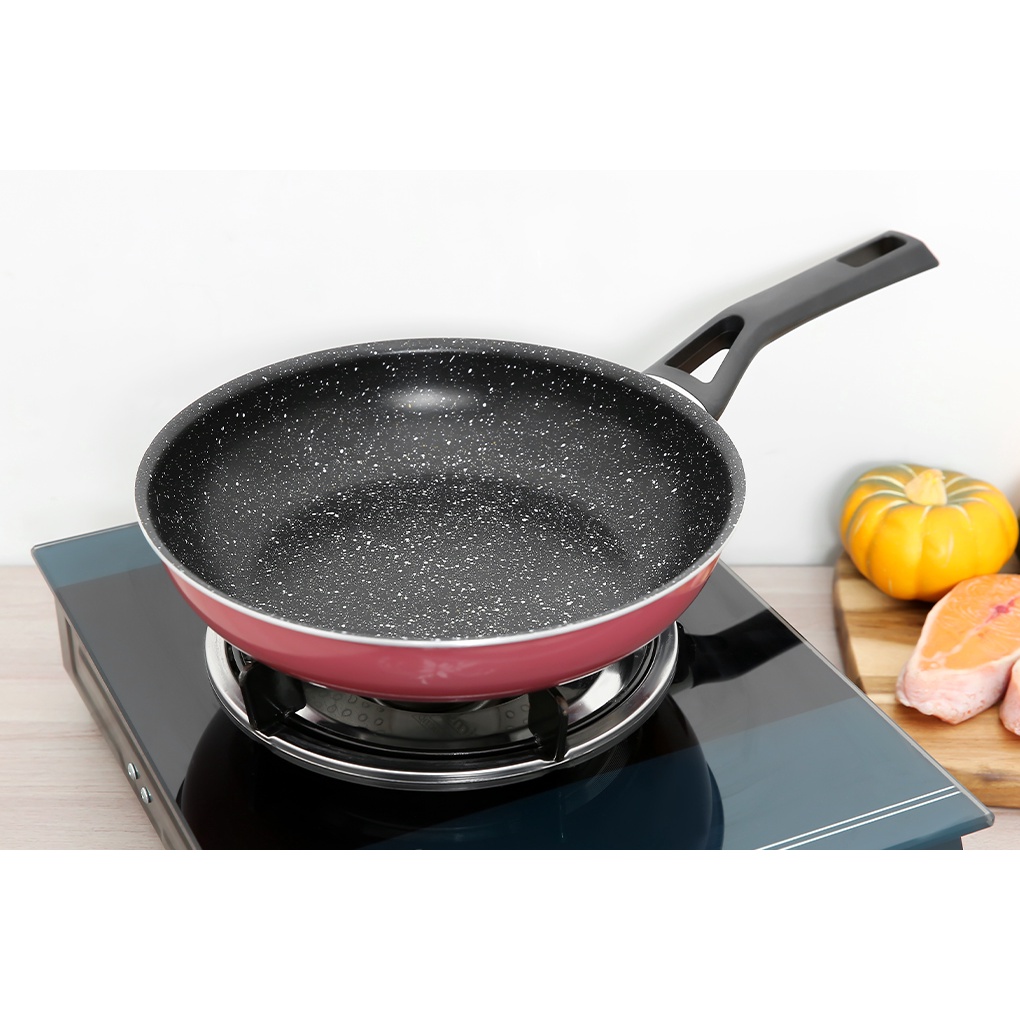 Chảo đáy từ EASY COOK 24cm, tay cầm Hope, nhiều màu