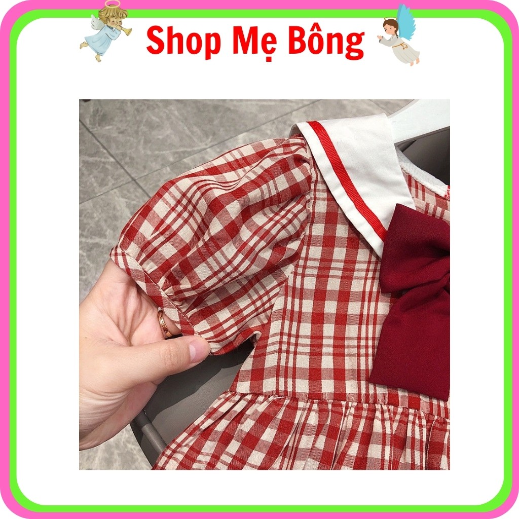 Váy Đầm Mùa Hè Kẻ Caro Bé Gái VB2133 – Shop Mẹ Bông 92