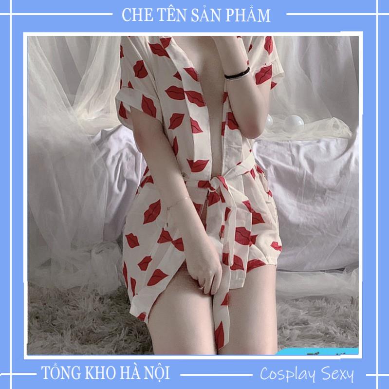 Áo Choàng Ngủ Sexy Kimono Đi Biển Chất Liệu Voan Hoa - Nhiều Mẫu - Ivyshop - ACH005 | BigBuy360 - bigbuy360.vn