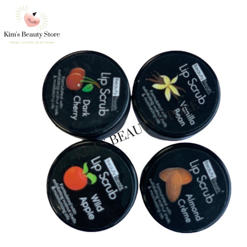 Tẩy tế bào chết môi BEAUTY TREATS Lip Scrub 10.5g/1 hủ (tẩy da chết môi hương Apple,cherry,vani,hạnh nhân)