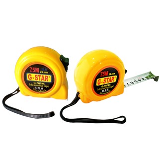 Thước kéo G-star loại nhựa gồm loại 3M, 5M, 7.5M
