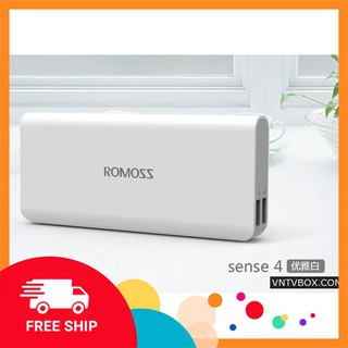 Pin dự phòng Romoss Sense4 10400mAh
