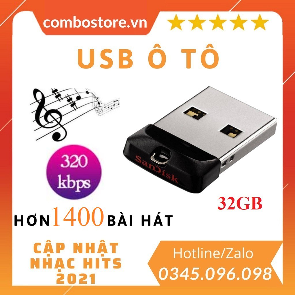 USB nhạc cho ô tô xe hơi, nhạc chất lượng cao 320kps