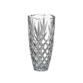 Lọ hoa thủy tinh pha lê trắng 30cm 