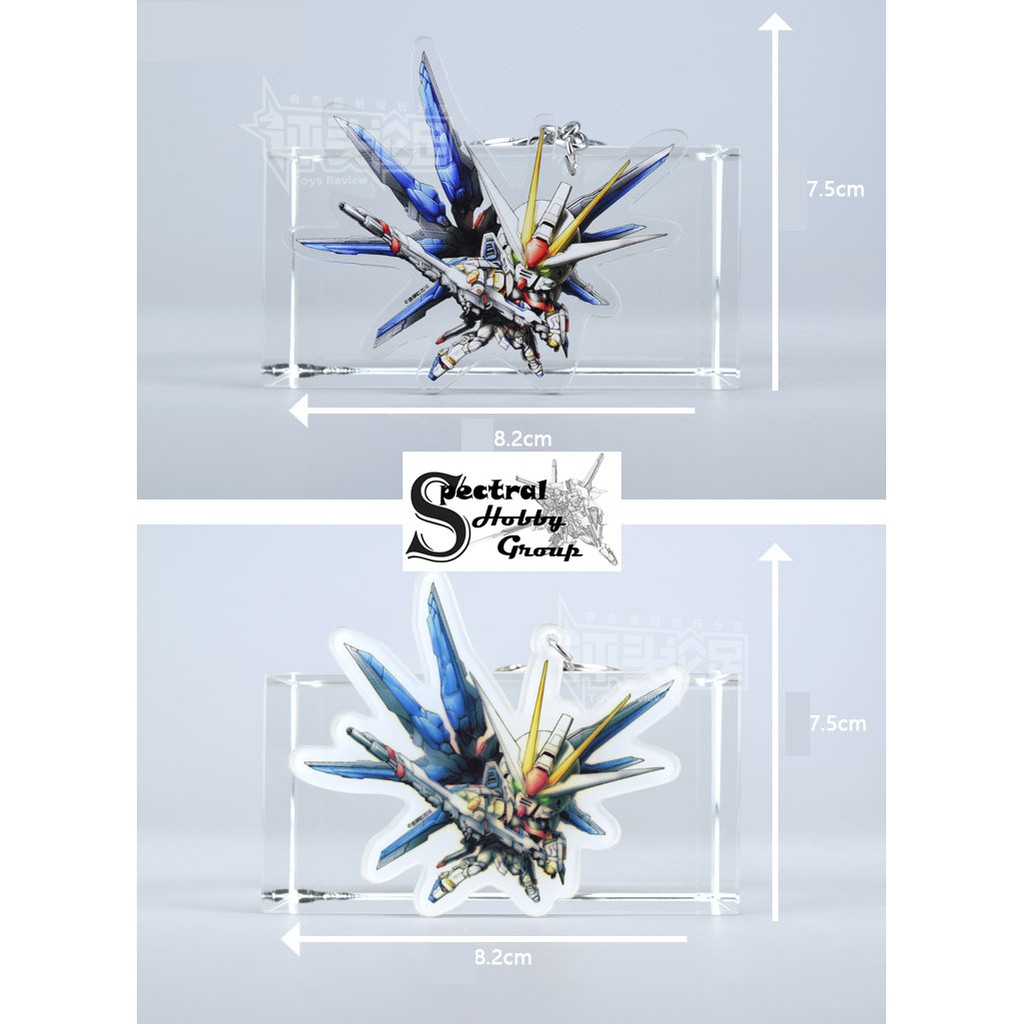 Móc khóa hình gundam - phụ kiện hobby