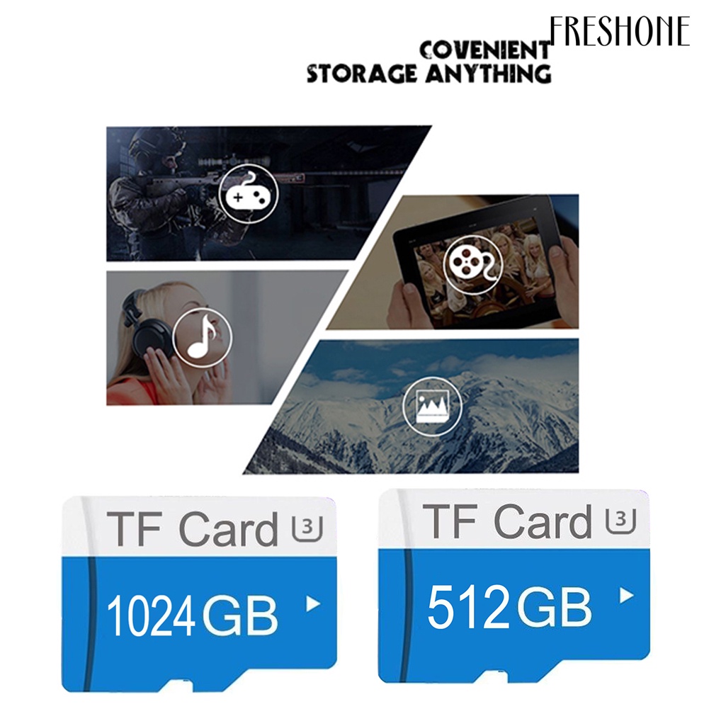 Thẻ Nhớ Tf Micro Tốc Độ Cao 128g / 256g / 512g / 1t U3 Cho Điện Thoại | BigBuy360 - bigbuy360.vn