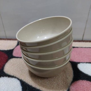 Chén Cơm Mầu Nâu - Chén Nhựa Melamine