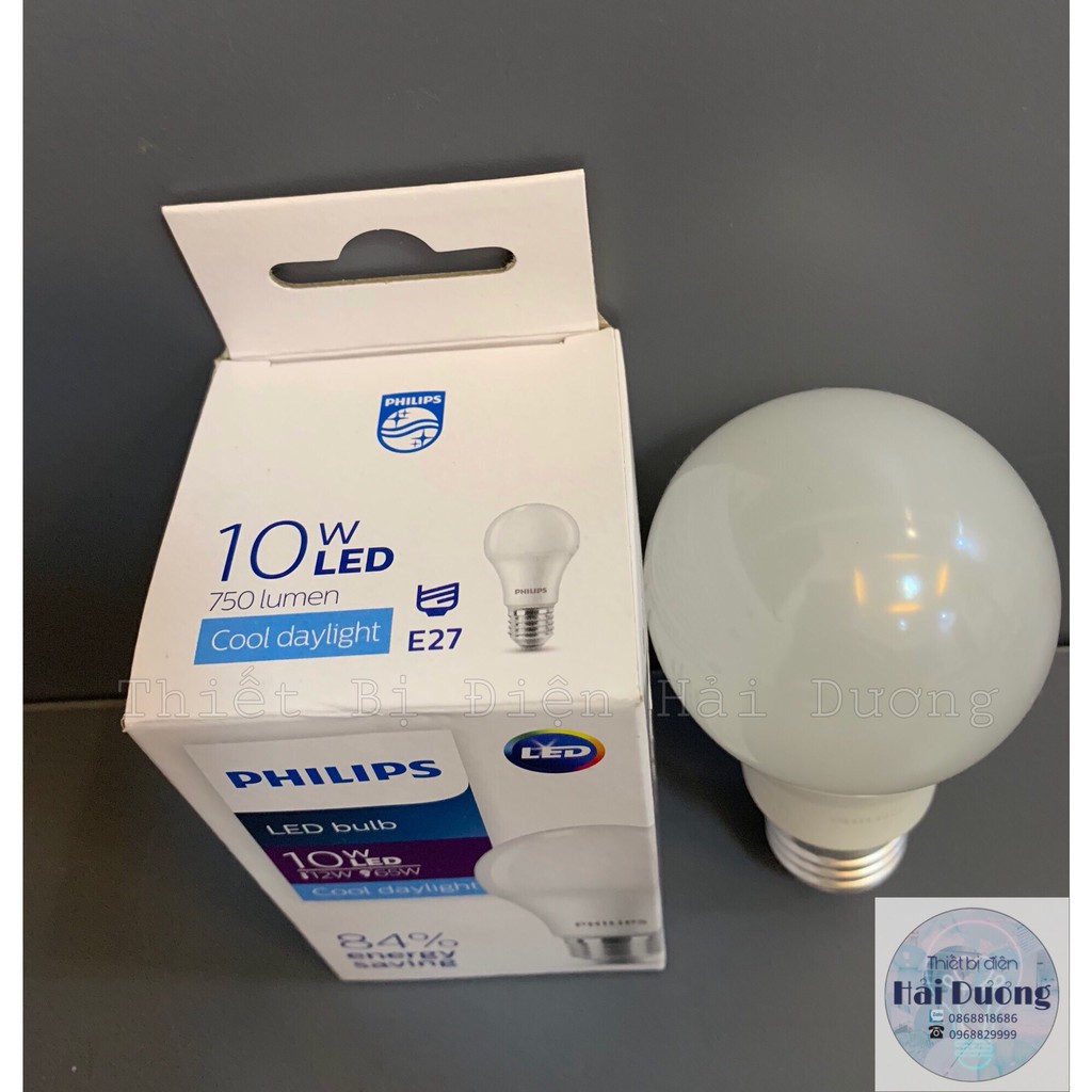 Bóng đèn LED Bulb 10w E27 Philips HV 1PF/20 GMGC (Trắng/Vàng)