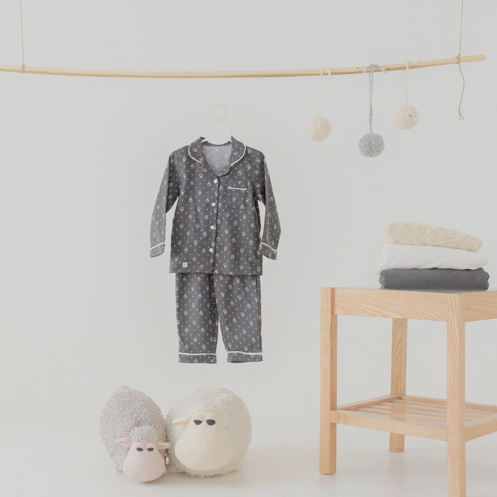 Bộ quần áo dài tay Pyjama Little love