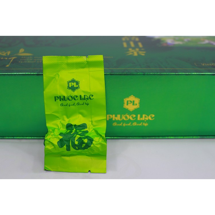 Trà ô long (oolong) 10g Kim Tuyên Phước Lạc cao cấp gói nhỏ