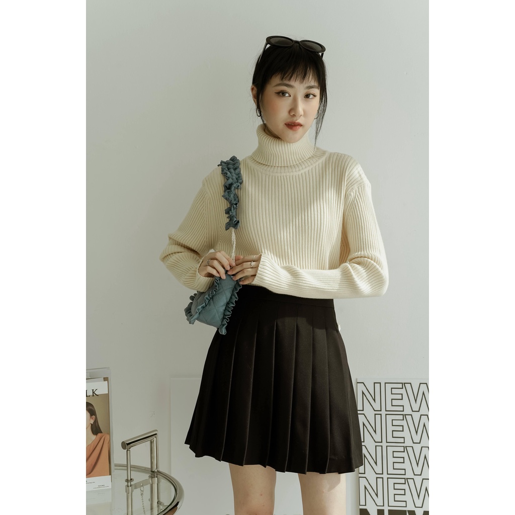 Áo Len cổ lọ dài tay trơn màu Tropical Méo Shop | BigBuy360 - bigbuy360.vn