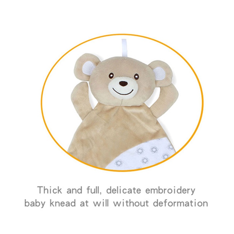 Khăn Lau Hình Đồ chơi nhồi bông Dễ Thương Thoải Mái Cho Bé