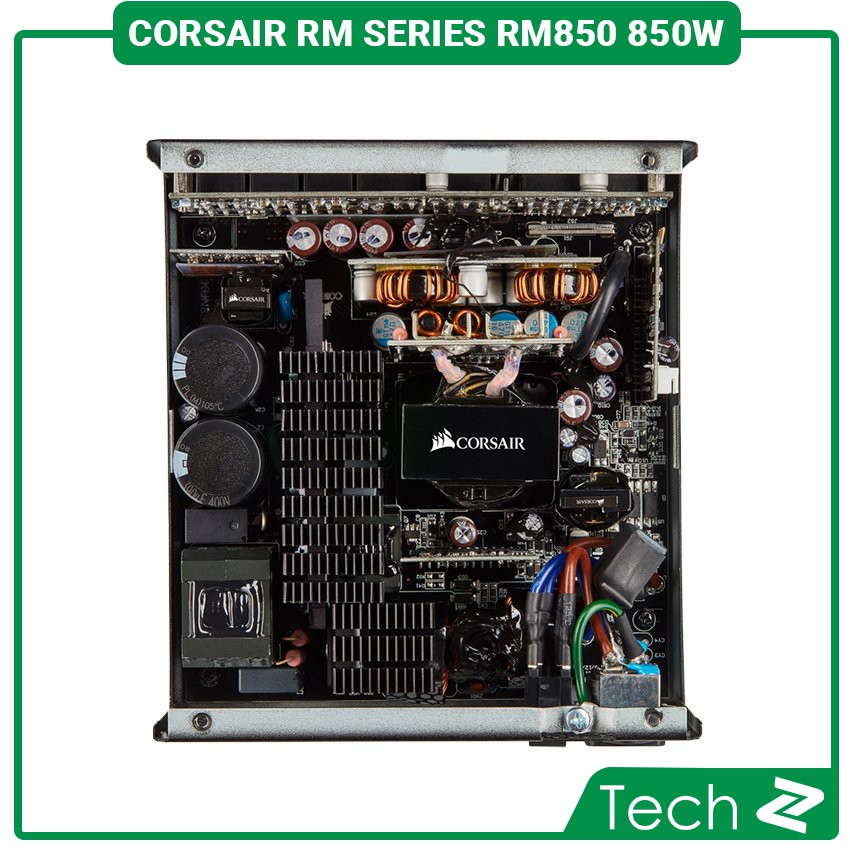 Nguồn Corsair RM Series RM850 - 850W (80 Plus Gold Certified Full Modular/Màu Đen)