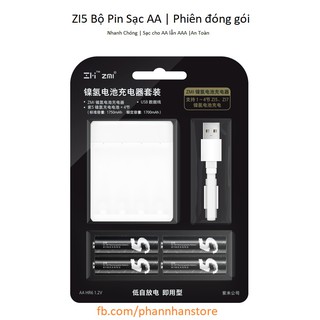 Bộ Pin sạc AA (dùng nhiều lần) của Xiaomi - Zmi PB411