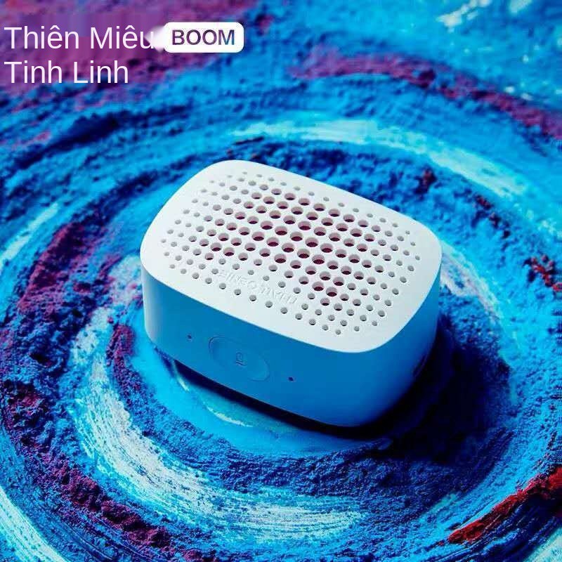 Loa Bluetooth thông minh Tmall Elf BOOM thu âm nhỏ gọn và di động, phát sóng thanh ngoài trời trên xe hơi tại nhà