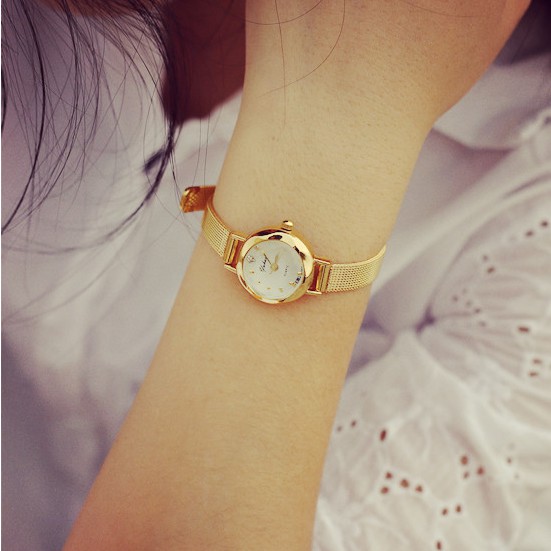 Đồng Hồ Nữ Juhao 8008 Hàng Chính Hãng Mặt Tròn Size Nhỏ Xinh | BigBuy360 - bigbuy360.vn