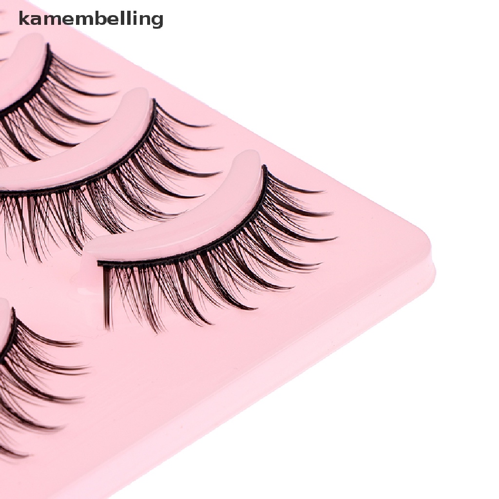 Set 5 Cặp Lông Mi Giả Cong Dài Tự Nhiên kamembelling
