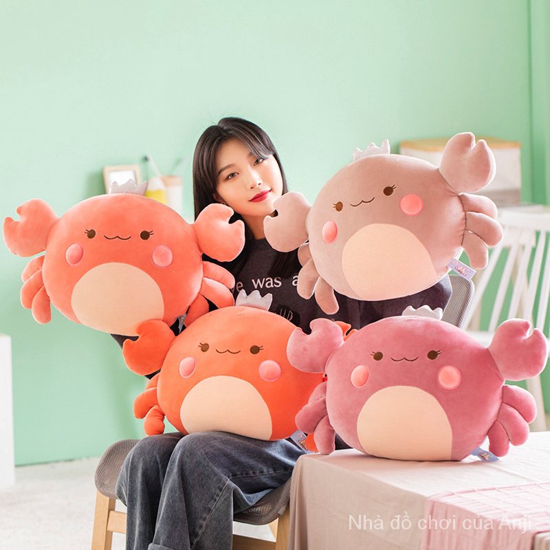 Đồ Chơi Nhồi Bông Hình Con Cua 58cm Ngộ Nghĩnh Đáng Yêu