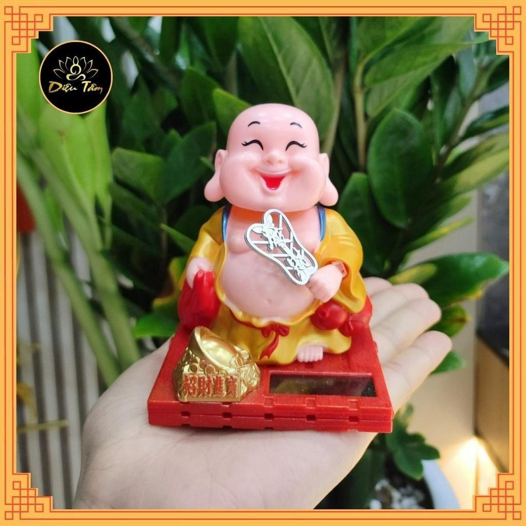 Tượng phật di lặc, tượng di lặc gật đầu là tượng phong thủy dùng để trang tri xe hơi ô tô, đồ thờ cúng Diệu Tâm