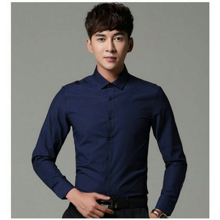 Bộ sưu tập Sơ mi nam dài tay trơn
