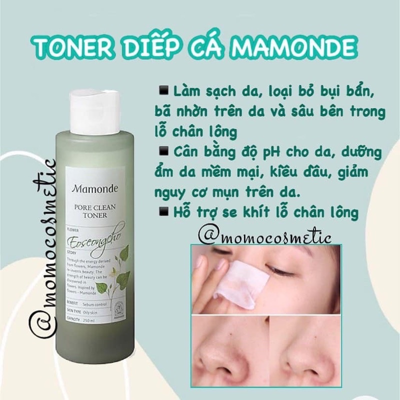 [Mã SKAMLTSM9 giảm 10% đơn 99K] Toner Mamonde