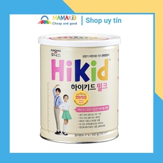 Sữa phát triển chiều cao Hikid - Hàn Quốc vani 600g [ShopMamaKid]