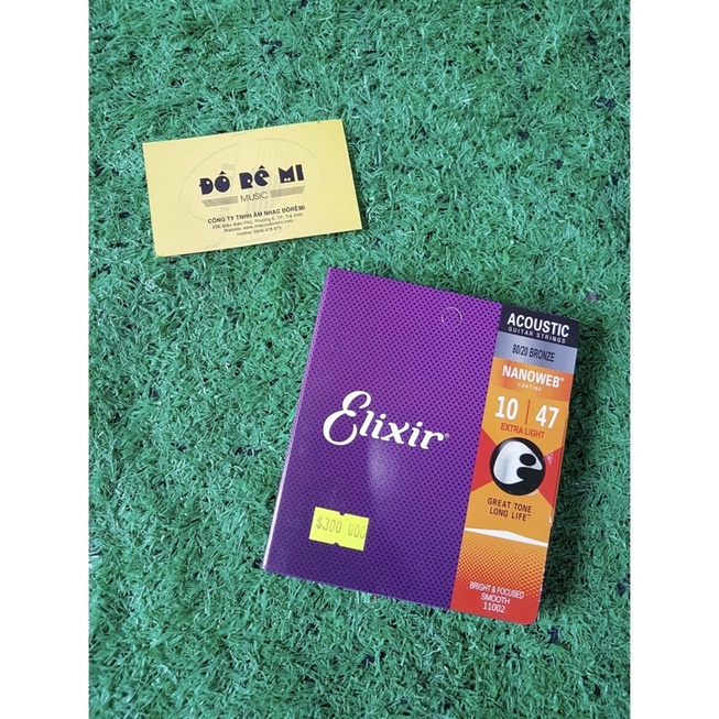 Dây đàn Guitar Acoustic Elixer chính hãng size 10-47