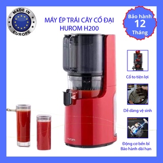 Máy ép chậm trái cây cao cấp Hurom H200, nhập khẩu Hàn Quốc, lỗi 1 đổi 1, bảo hành 12 tháng