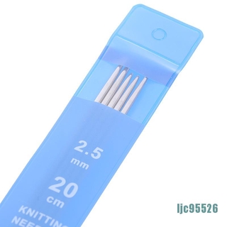 [ljc95526] 20cm Công Cụ Móc Đan Thẳng Hai Đầu Nhọn