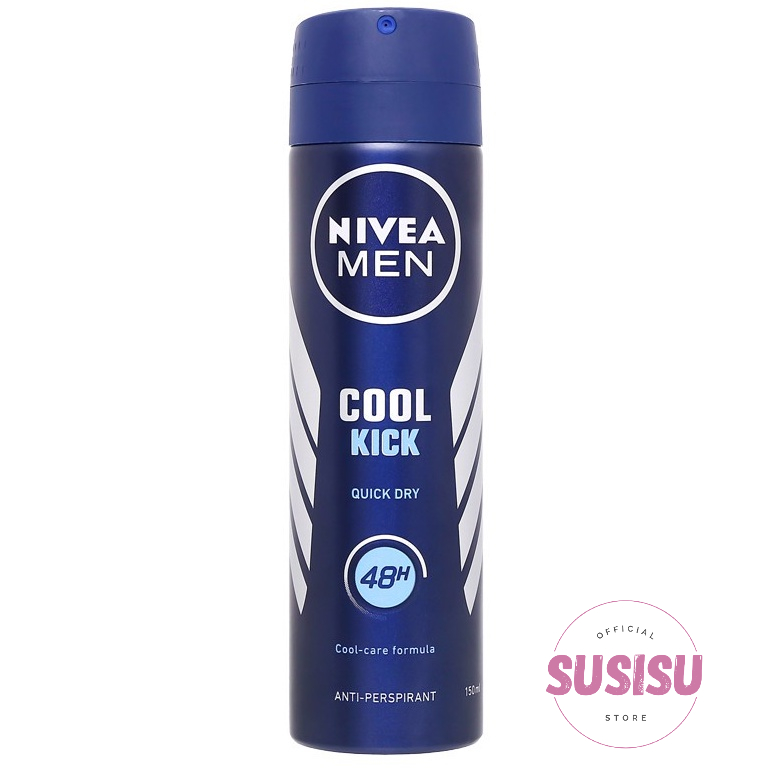 Xịt thơm toàn thân nam NIVEA Men Anti-Perspirant 150ml / Sịt khử mùi nam Cool Kick