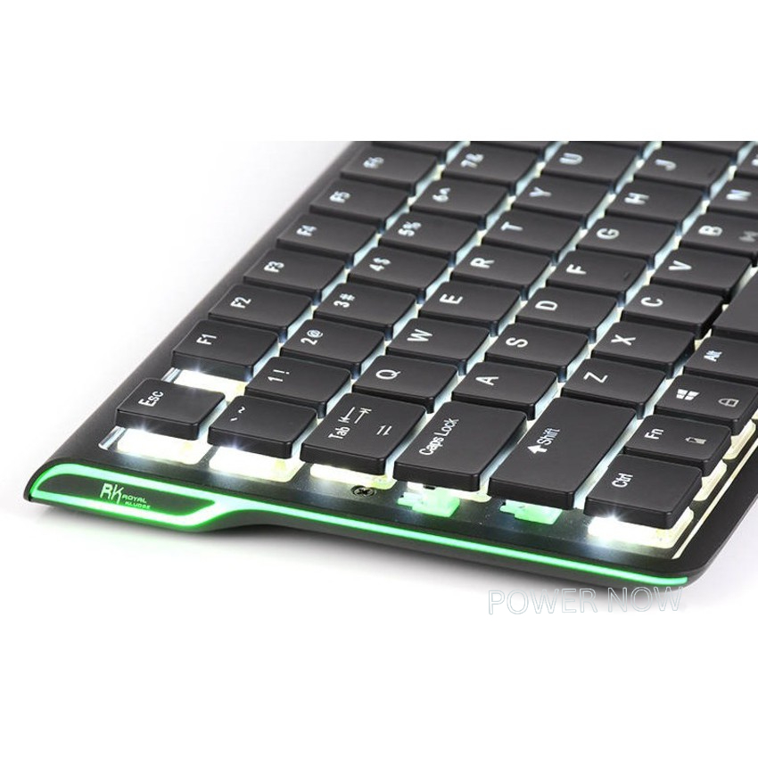 Bàn Phím Cơ Đế Kim Loại Không Dây Low Profile RK Sketch , Siêu Mỏng, Siêu Nhẹ