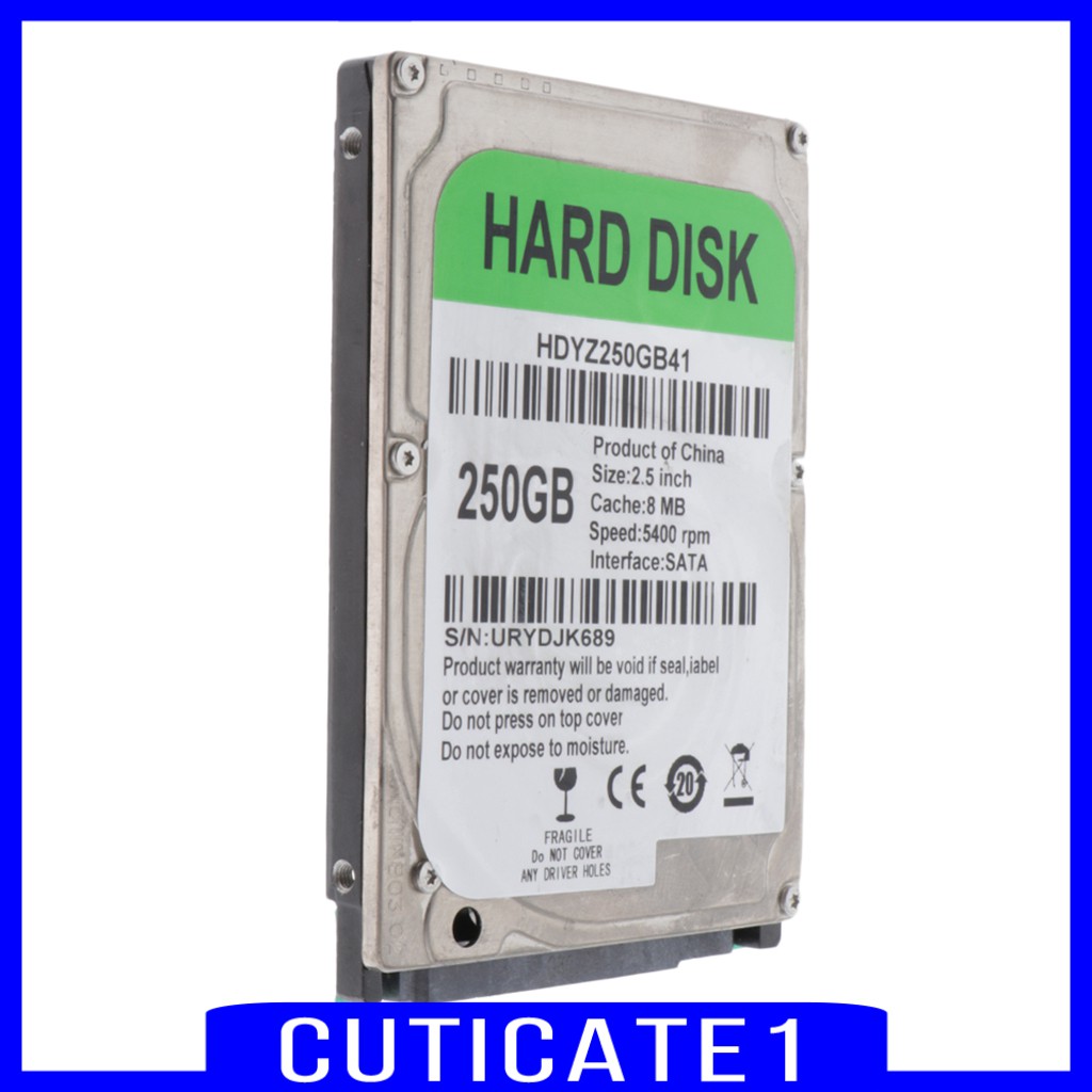 1 Ổ Cứng Bên Trong 2.5 "sata Hdd 80gb 5400rpm 8mb Cache | BigBuy360 - bigbuy360.vn