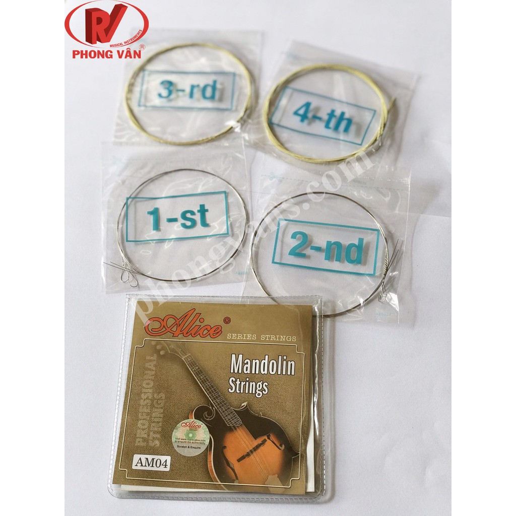 Bộ Dây Đàn Mandolin Alice AM04