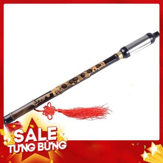 [SALE SẬP SÀN] SÁO DỌC ( SÁO MÈO ) KHẮC RỒNG TONE G VÀ F [HÀNG MỚI]