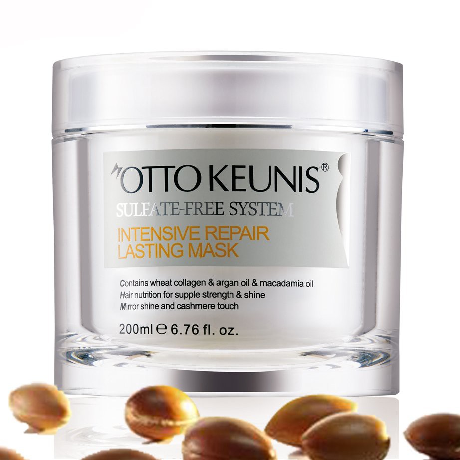 Hấp dầu Ottokeunis intensive Repair Mask cho tóc khô hư tổn 200ml- Hộp