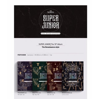 [ĐẶT TRƯỚC] Super Junior 10th album nhạc The Renaissance