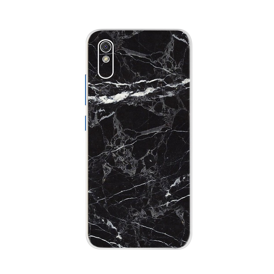 Ốp điện thoại TPU silicon dẻo in họa tiết đáng yêu cho Xiaomi Redmi 9A