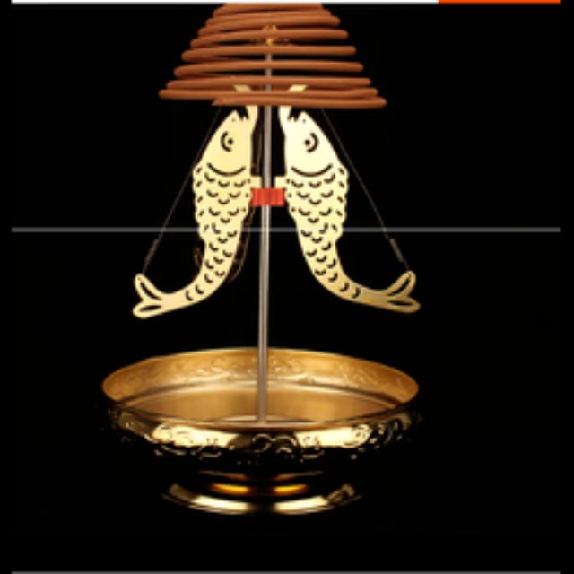 KHAY CẮM NHANG VÒNG - KHAY ĐỐt NHANG VÒNG HÌNH CÁ