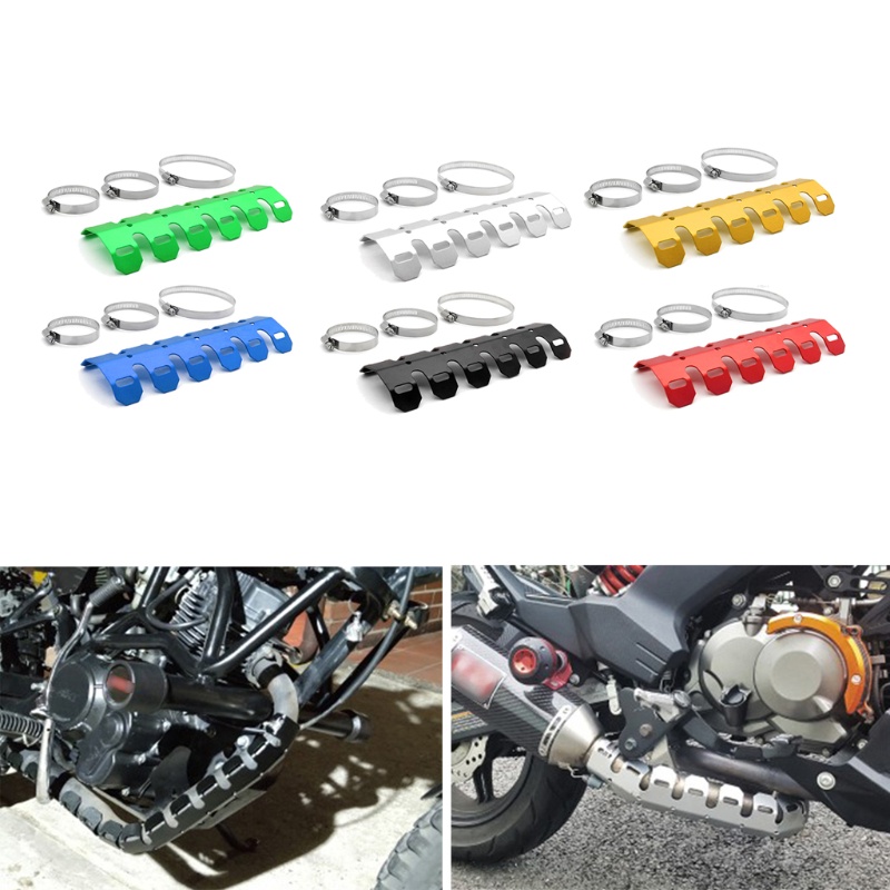 Vỏ Bọc Bảo Vệ Ống Xả Nhiệt Thông Dụng Cho Xe Máy