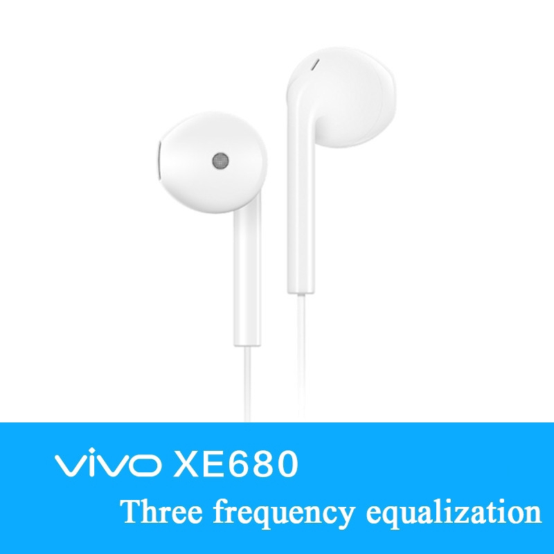 Tai Nghe Nhét Tai Vivo Xe680 Có Dây Với Jack 3.5mm