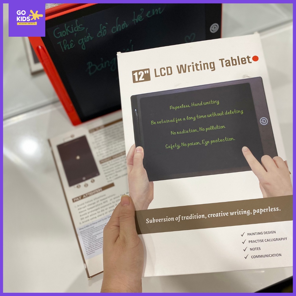 Bảng vẽ điện tử màn hình LCD - Nút tự xóa thông minh