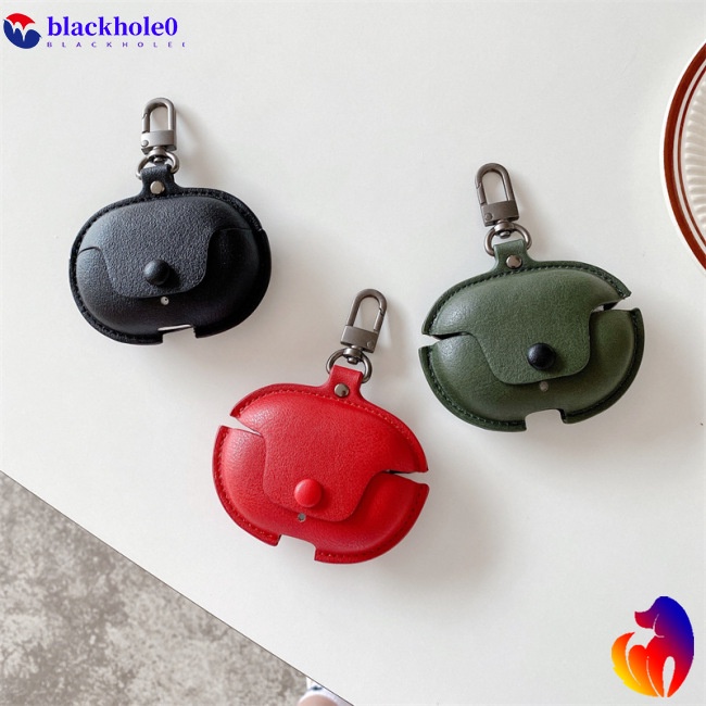 BH Bluetooth-compatible Headset  Case  Protective  Shell Simple Business Leather Case For Beats Studio Buds