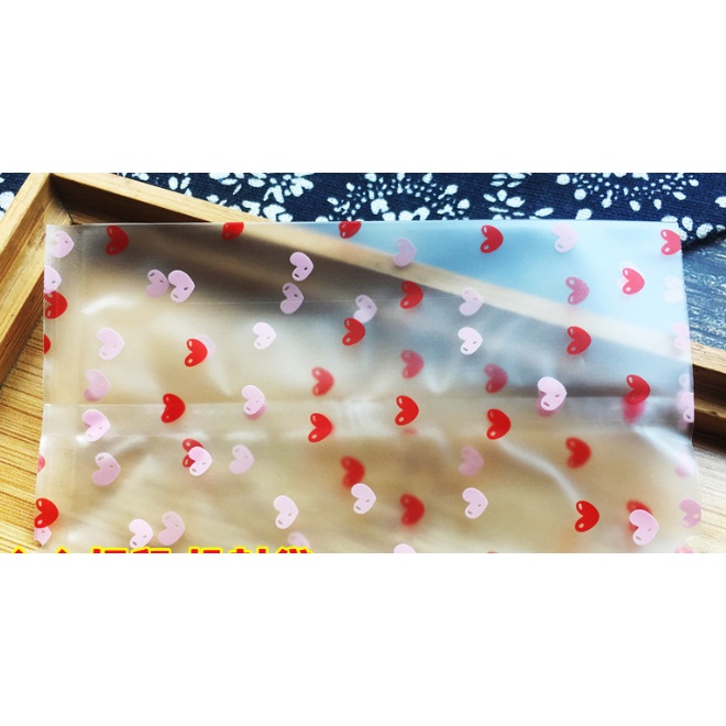 (7*12cm | 100 túi / bich ) Túi bánh hàn miệng 7x12
