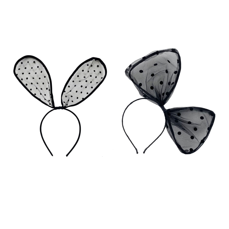 Băng Đô Tai Thỏ Hoạt Hình Hóa Trang Dự Tiệc